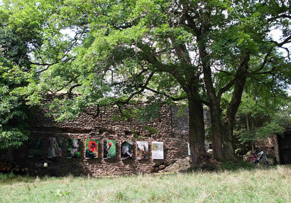 A travelling exhibition of photographs from Podyjí National Park visited Hrádek in 2014.